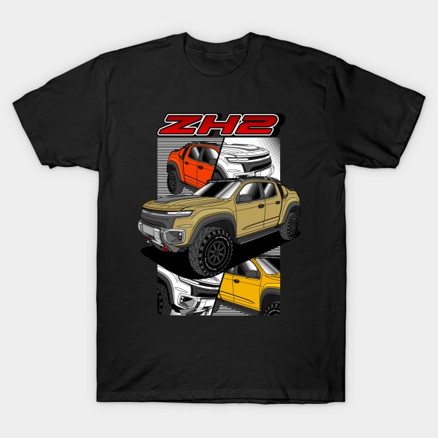 Colorado Pickup Truck T-Shirt by Guyvit